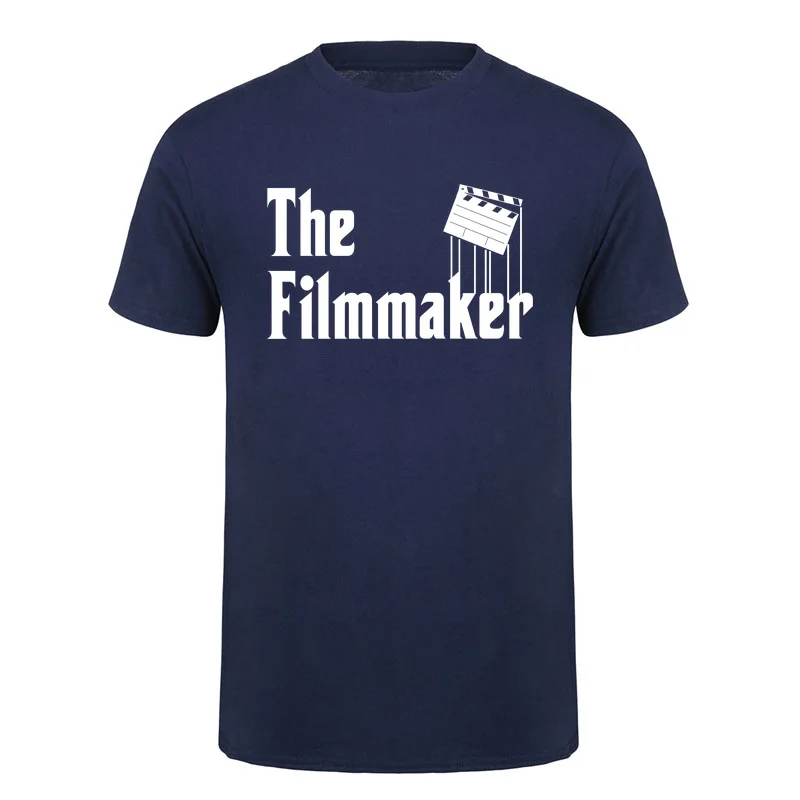 Filmmaker Funny Film Making Movie Director Gift T-shirt Clapperboard Graphic T Shirts Cinema Lover Style DA-921