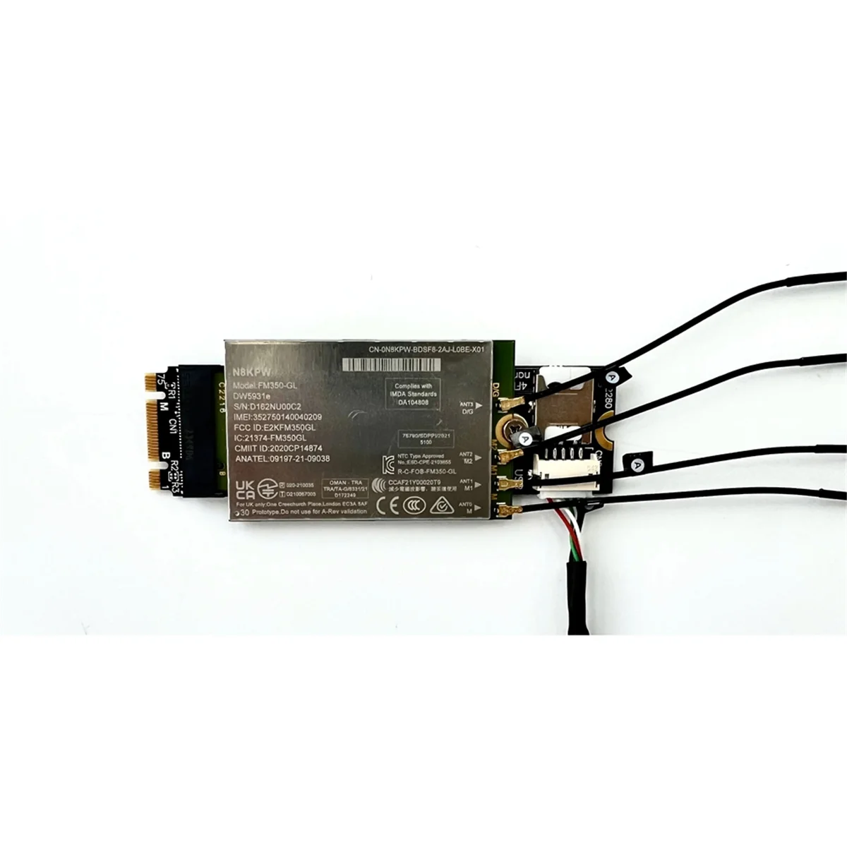 Адаптер A49T M.2 B и M-Key 2280 на B-Key для беспроводной модемной карты 3G/4G/5G с поддержкой NanoSIM M2 B Key 3042 3052 Модульная карта LTE