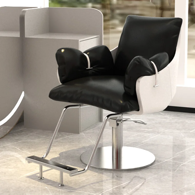 Hair Salon Fashion Barber Chairs Simple Modern Professional Perm Barber Chairs Hair Dyeing Swivel Salon Furniture Cadeira FYBC