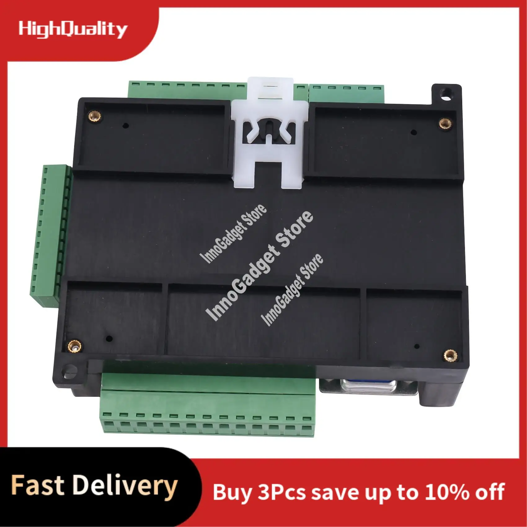 

1 Piece FX3U-24MT PLC Industrial Control Board 14 Input 10 Output 2DA With 485 Communication And RTC (B)-A19R