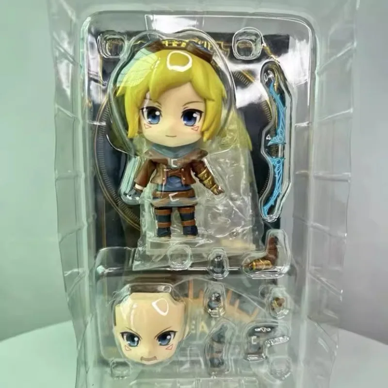 Originale LOL League of Legends Izriel EZ Scultura fatta a mano Anime Action Doll Series Accessori Modelli Giocattoli Regali