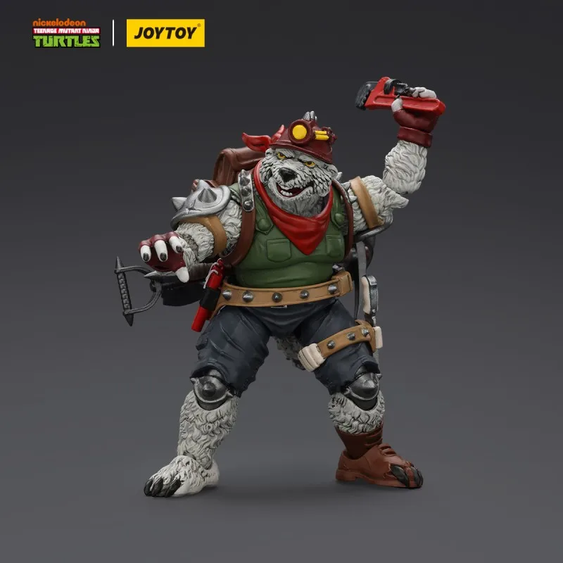 【الطلب المسبق】JOYTOY TMNT Teenage Mutant Ninja Turtles Series Dirtbag 1:18 عمل نموذج لجسم إصدار جامعي لعبة هدية