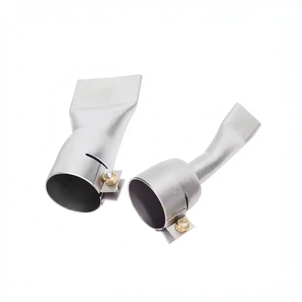 Durable Stainless Steel Nozzle Kit For 32mm Heat Blower Tool Includes Silicone Roller For Seamless Pressure Application