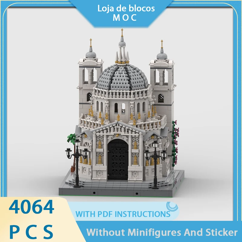 

Изысканный новый продукт: модель-конструктор MOC «Санта-Мария-дельла-Салюте», технологичный модульный детский конструктор, набор для самостоятельной сборки, подарок для детей.