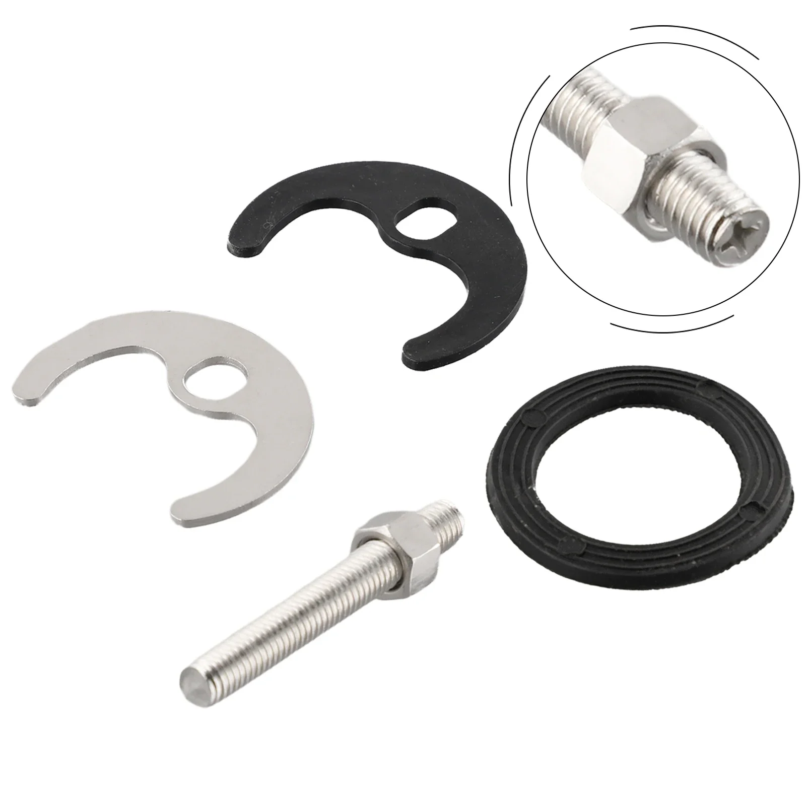 Tap Fixing Set Tap Faucet Fixing Fitting Kit Monobloc Basin Mount Kit Bracket Bolt Sink Kitchen Repair Tool Part
