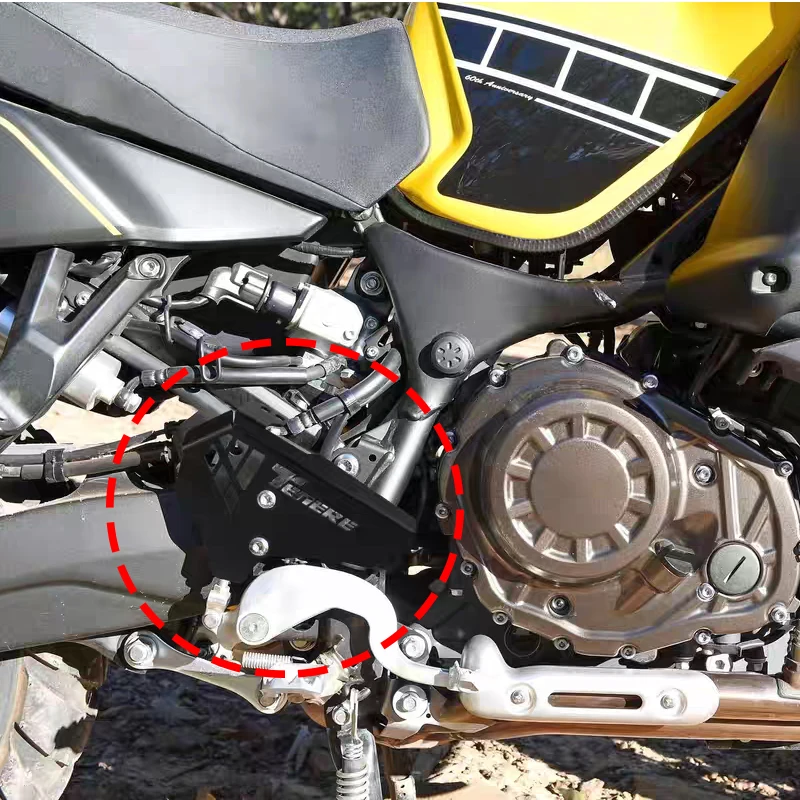 

XT1200 XT 1200 Z ZE Motorcycle Foot Peg Footrest Rear Heel Plates Guard Protector For Yamaha XT1200Z XT1200ZE SUPER TENERE 1200