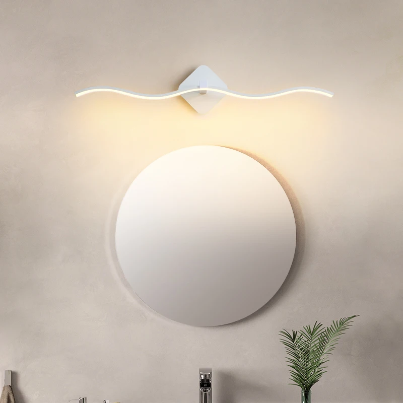 Minimalist Led Bathroom Wall Lamp Vanity Light 60CM 80CM 100CM Indoor lighting Home Decor Wall Sconces cabinet of mirror Fixture