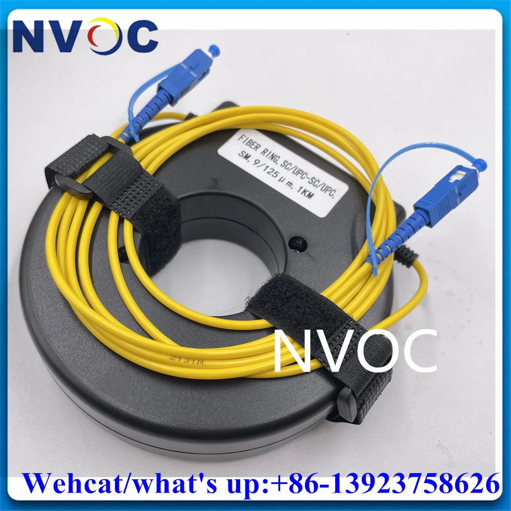 2KM SMF 1310/1550nm G657A2 9/125 OTDR Optic FiberTest Extension Cord 2000M SC/FC/LC/STUPC APC Outdoor Launch Cable Testing Box