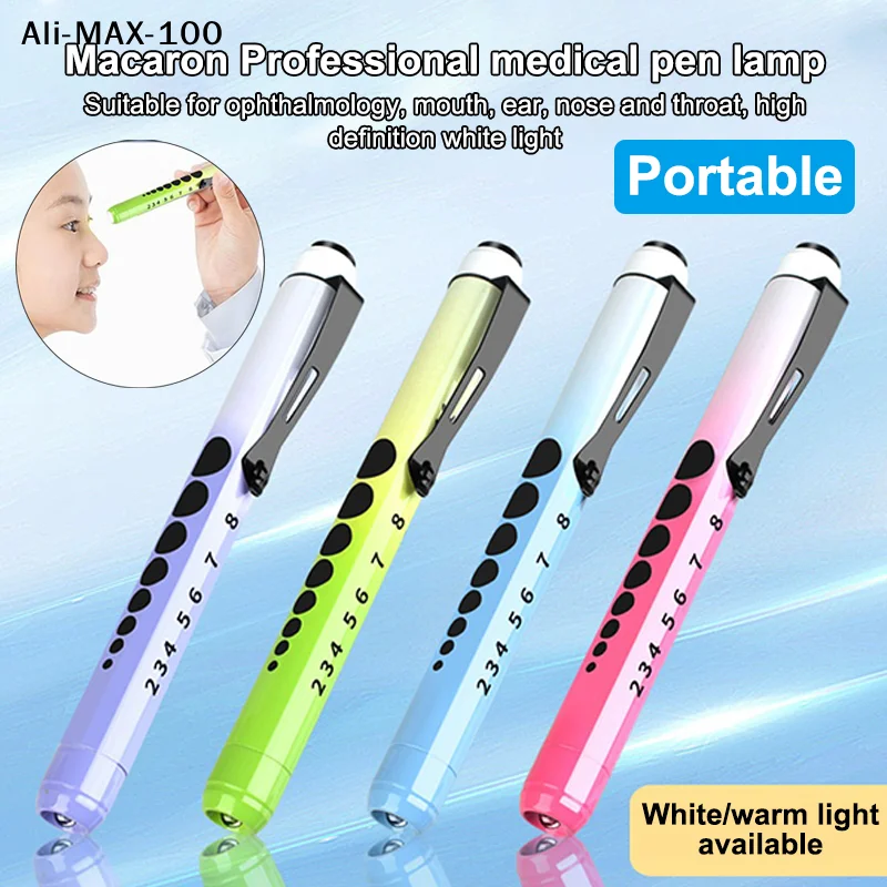

【MA3】Pocket Medical Pen Light LED Penlight Torch Otoscope Flashlight Ophthalmoscope For Doctor Nurse Emergency First Aid