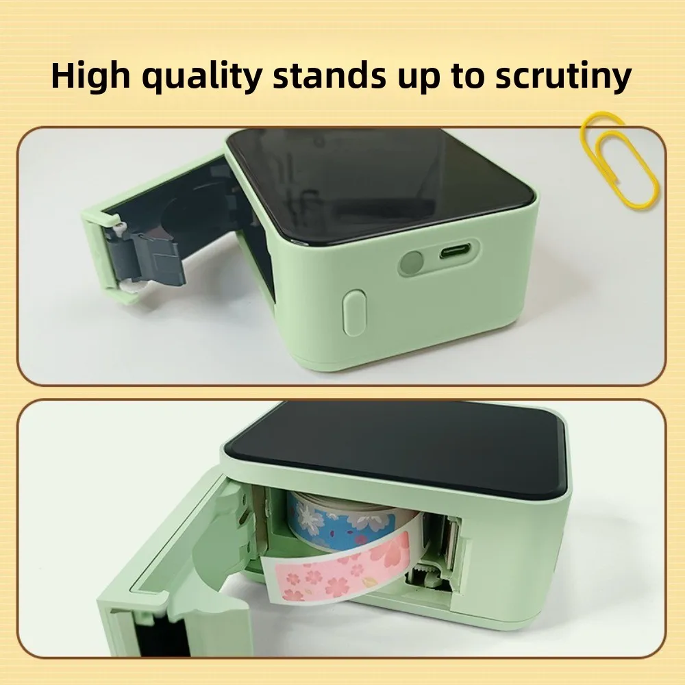 Wireless Bluetooth Thermal Label Printer Printing Bluetooth-compatible Mini Printer Smart Bluetooth Label Printer Home Office