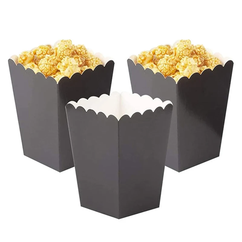 10 teile/satz Einweg Reine Mini Papier Popcorn Box Snack Candy Box Geschenk Für Hochzeit Geburtstag Party Behandeln Liefert – Detail 8