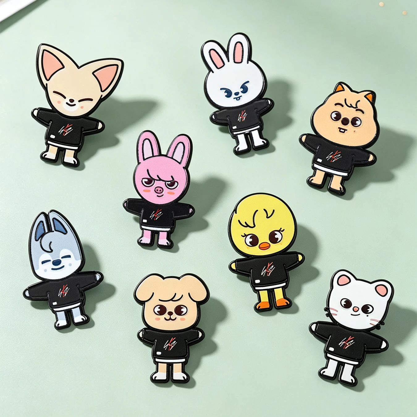 8/7 Stück Emaille-Pins, Cartoon-Anime-Charakter-Broschen, Anstecknadeln für Rucksäcke, Kleidung, Accessoires, Schmuck, Geschenke für Fans – Detail 4