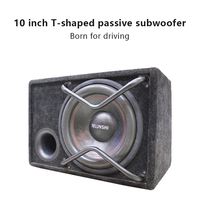 10 Inch Trapezoidal Dual Magnetic Dual Voice Coil Passive Overweight Car Subwoofer MAX 2000W High-power Car Bass Modification