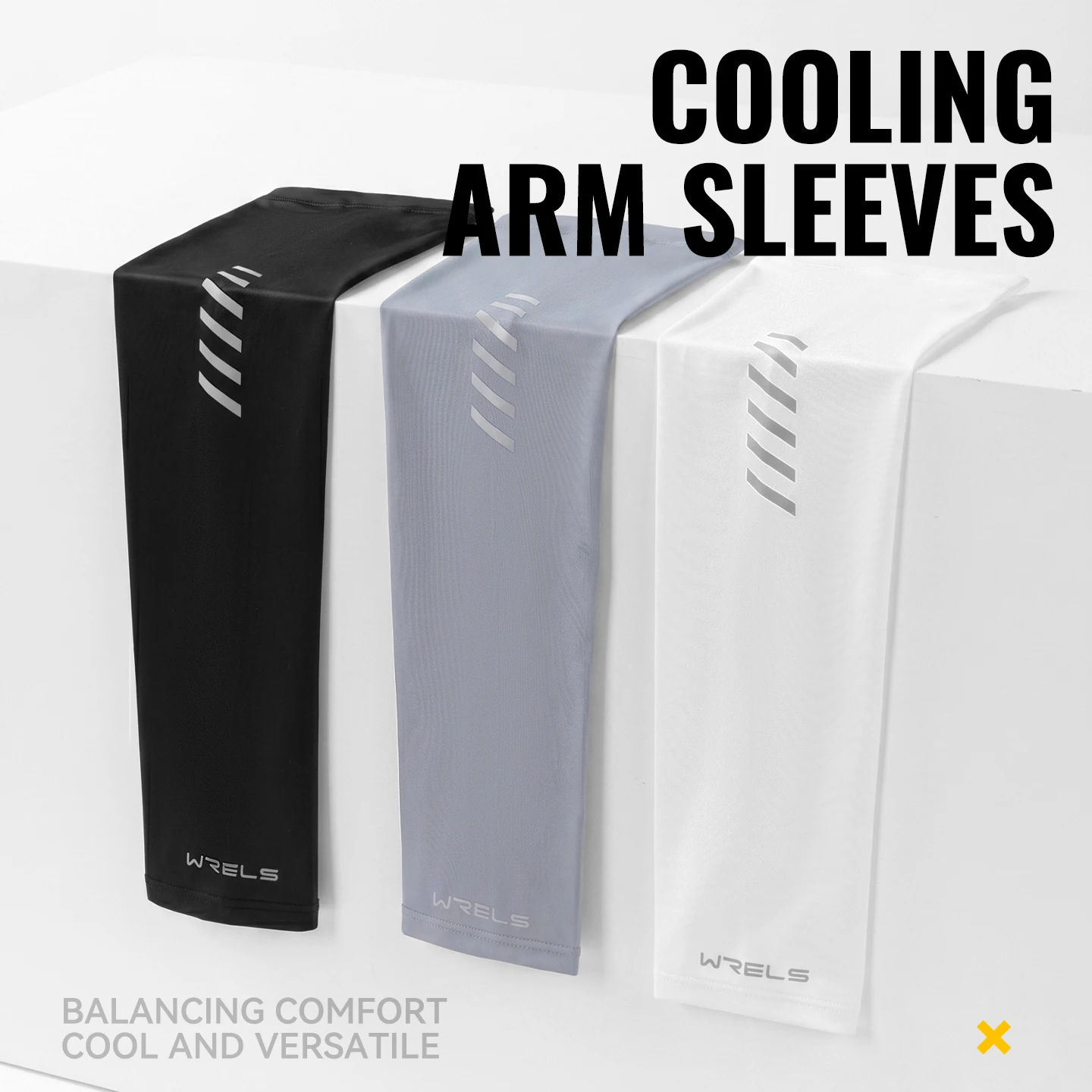 WRELS Cycling Arm Sleeves Anti-UV Sunscreen Running Driving Fishing Sleeve Lightweight Basketball Armguards Sports Arm Sleeves image 4