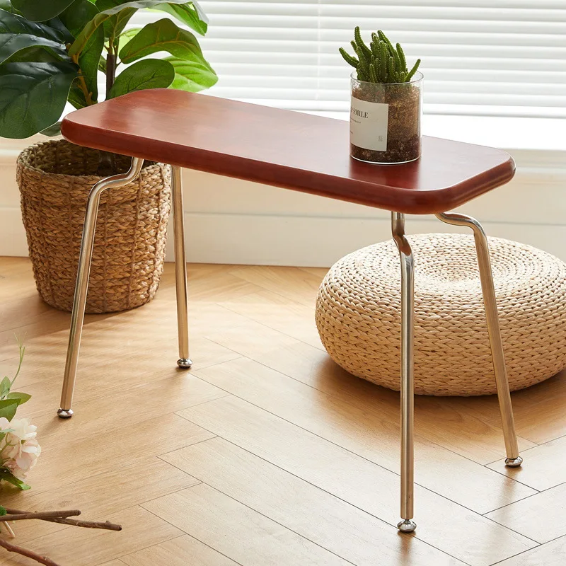 مقعد ريترو، مدخل البهو، مقعد تغيير الأحذية، كرسي طاولة طعام لغرفة المعيشة المنزلية الشمالية، مقعد النمل الإبداعي، مقعد مسند ظهر طويل