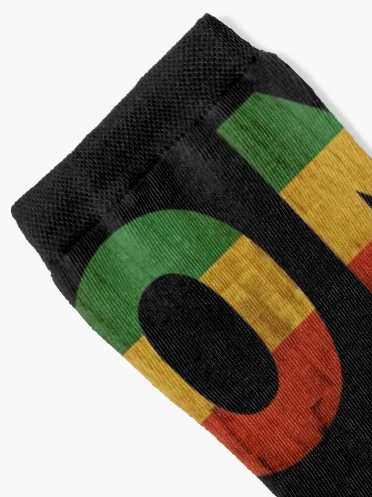 Awesome Day One Love Jamaica Rastafari Who Loves Music Socks gym halloween Socks Woman Men's