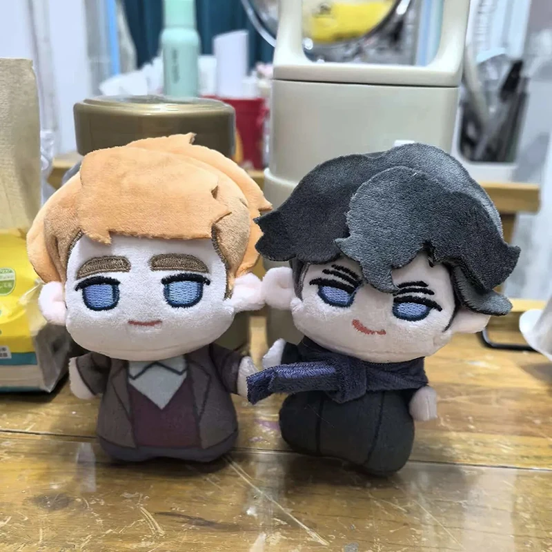 Anime Sherlock Holmes John Watson Cosplay Keychain Plush Stuffed