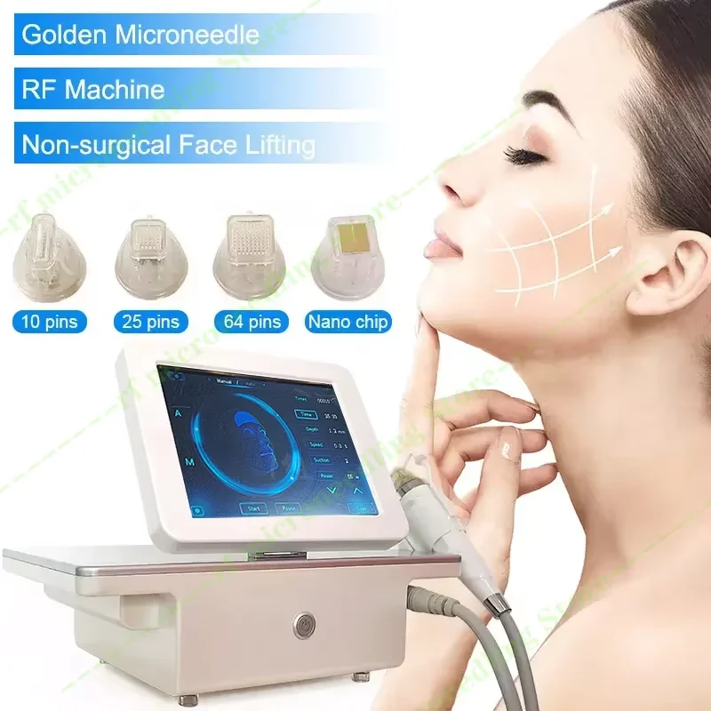 

Fractional RF Microneedling Machine for Skin Rejuvenation Tightening Lifting Acne Scar Removal and Pore Refining Treatment
