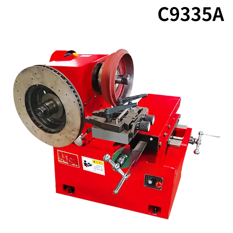 C9335 Car Brake Disc Repair Lathe Lathe Gong Drum   Machine Polishing Tool 220/380V