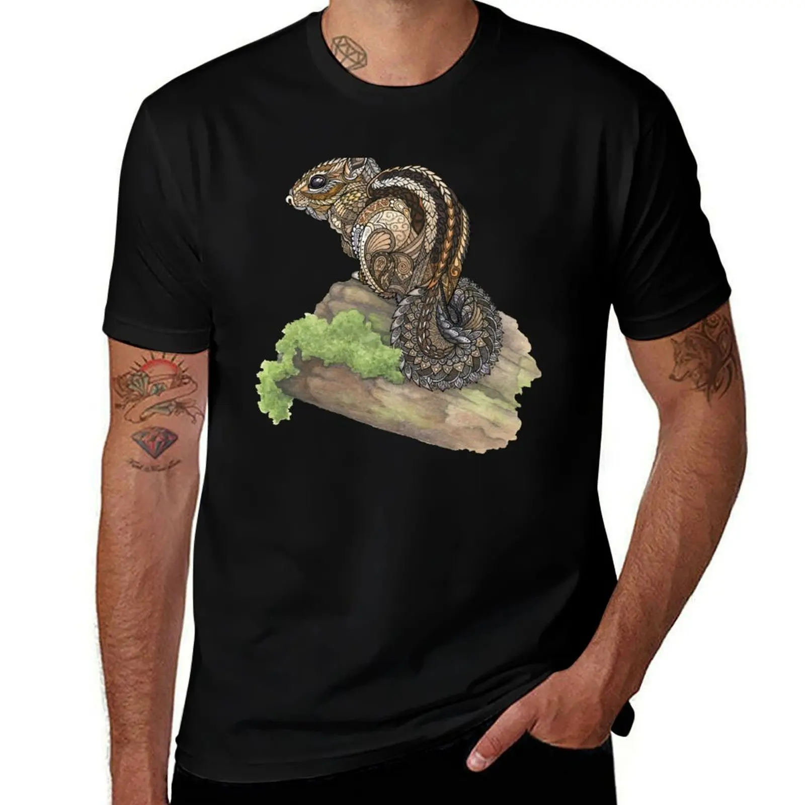 Chipmunk T-Shirt t shirt man casual T-Shirt