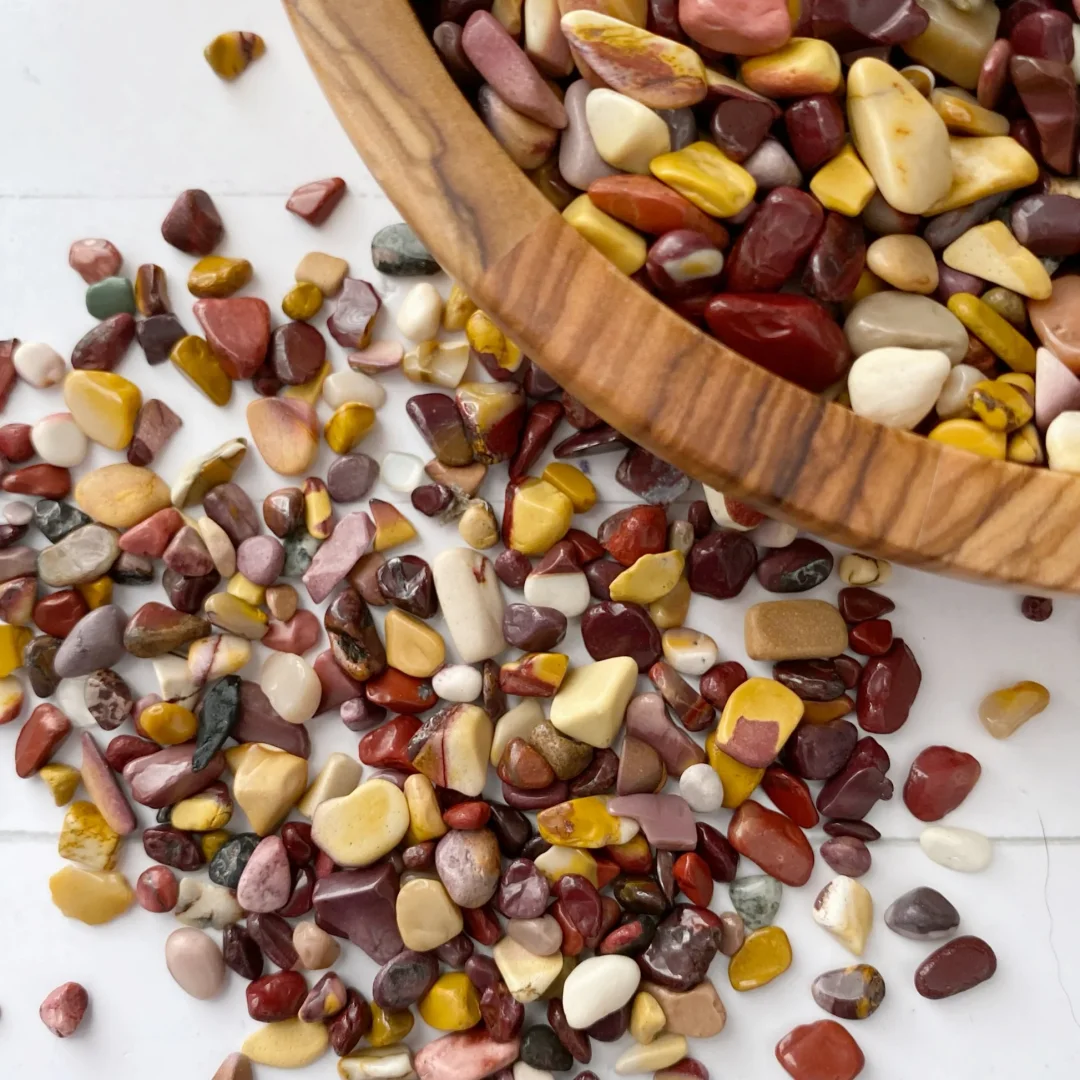 5-12 مللي متر رقائق كريستال Mookaite ، رقائق كريستال حجر الكوارتز Mookaite الطبيعي ، أحجار الزخرفية لأواني زهور خزان الأسماك ذاتية الصنع #1