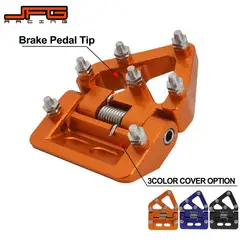 Rear Folding Brake Pedal Step Tip Plate For KTM XC SX XCF SXF XCW EXC EXCF TPi Six Days 125 150 250 300 350 450 500 2016-2022
