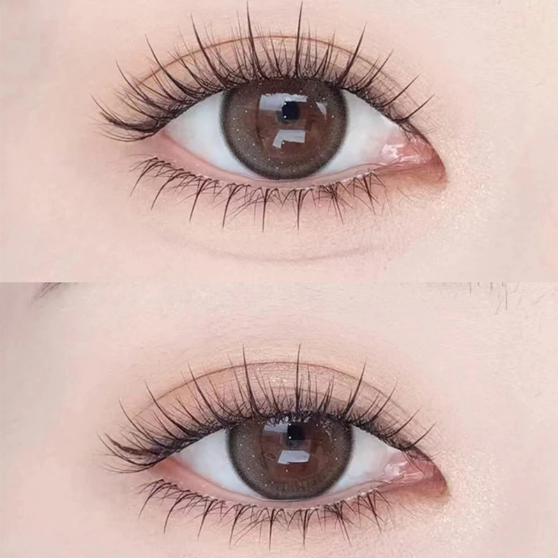 3/5/10 صفوف تطعيم الرموش الصناعية الطبيعية المجزأة مجموعة واحدة من الرموش الصناعية الطبيعية تحت لهب صغير