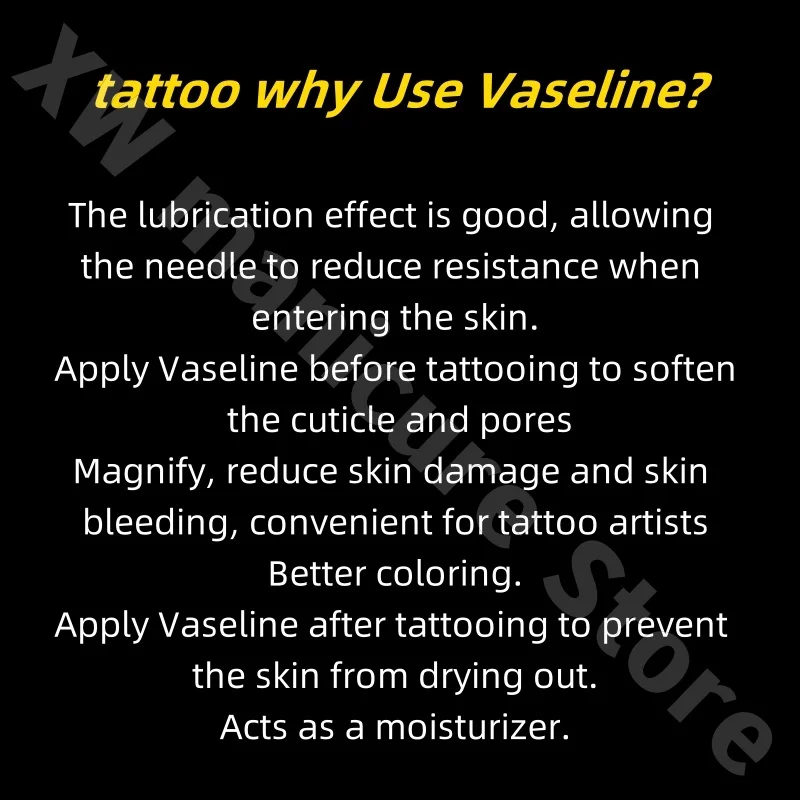 Vaseline Tattoo Repair Cream Tattoo Care Auxiliary Supplies Special Tattoo Repair Cream Hand Cream Moisturizing 350ml