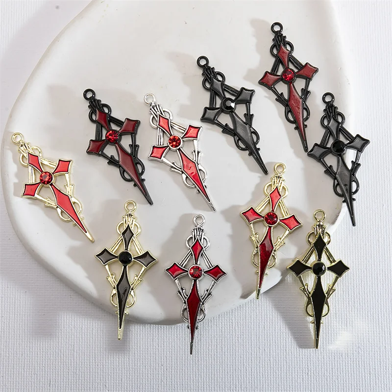 10Pcs Gothic Cross …