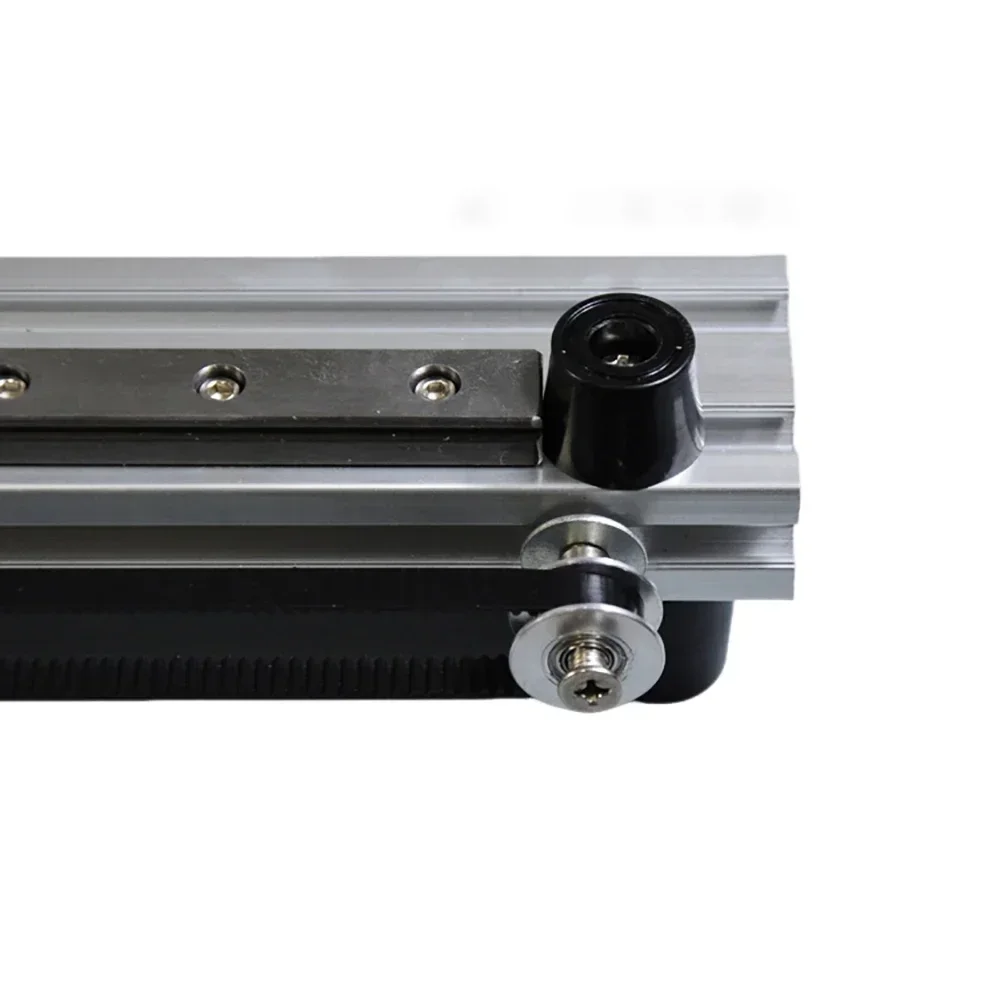 الكهربائية الترددية الخطي السكك الحديدية 57 محرك متدرج متزامن حزام نقل عالية الدقة الصامت الشريحة الجدول مجموعة تحميل 5 كجم #6