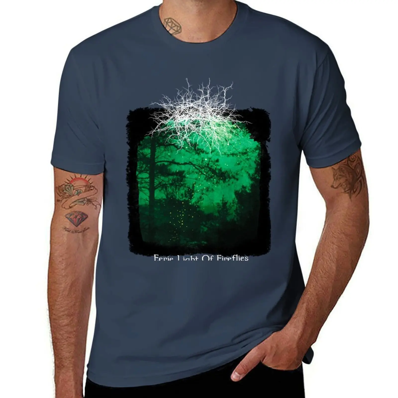 

Basarabian Hills - Eerie Light Of Fireflies (2018) T-Shirt essential t shirt t shirts for man slim fit T-Shirt