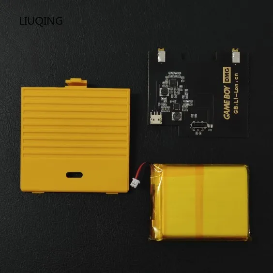 2600mAh Rechargeable Lithium Battery For GameBoy DMG GB charging Module Support high brightness