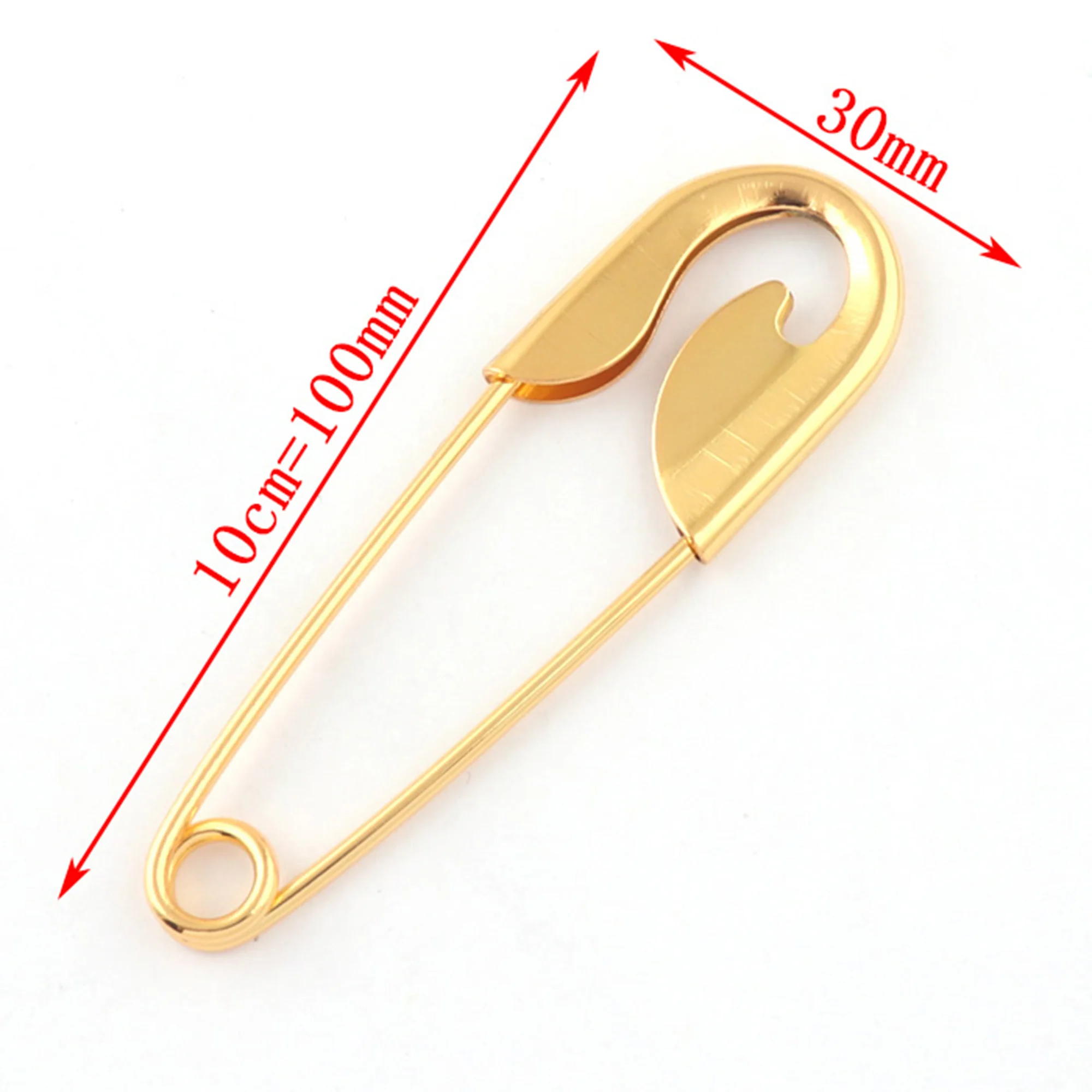 Large Pins Safety Pins Gold 100mm(4\'\') Shawl Pins Colorful Sewing Pins For Dressmaking Stitch Makers Vintage Brooch Jewelry pin