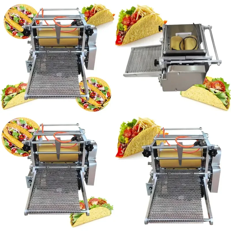 Hot Selling Automatic Industrial Tortilla Making Machine 30cm Pancake Forming Equipment with Adjustable Thickness