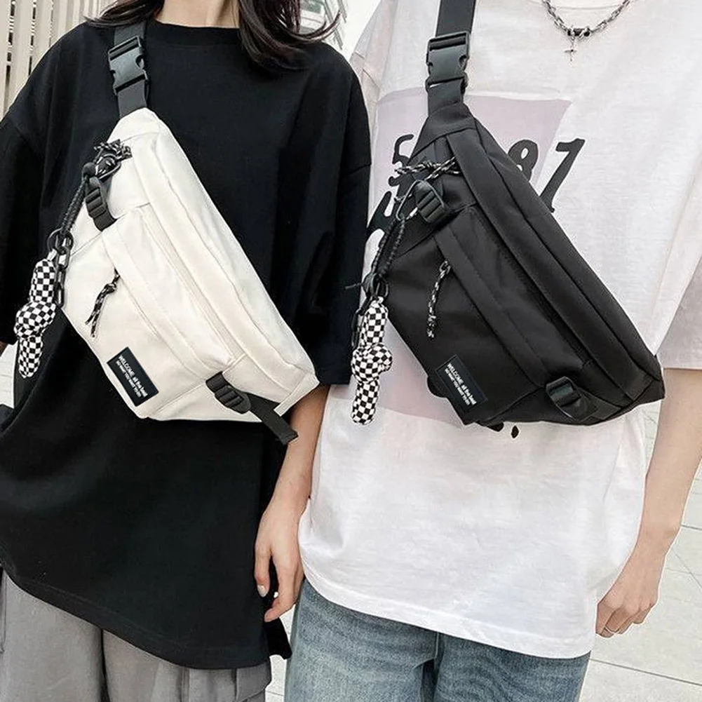 

Outdoor Fanny Pack,Waterproof Daypack Bags,Fashion Reflective Chest Bag,Anti-Theft Chest Bag Versatile Chest/Cross-Body Wear Bag