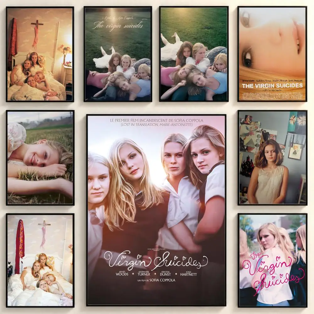 Dreamlike Melancholic Movie T-The Virgin Suicides Poster Peel And Stick PP Series HD Frameless Wall Indoor Decor Gift
