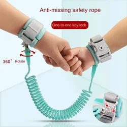 Safety Harness Leash for Kids, Anti Lost, Link de pulso ajustável, corda de tração, pulseira, bebê, criança, borboleta