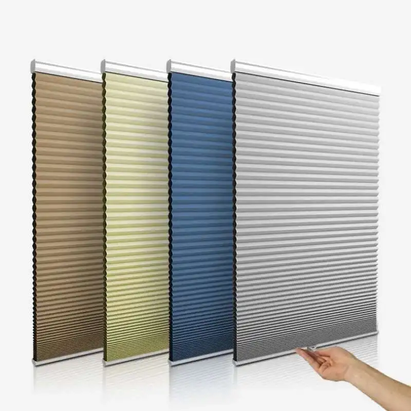 Cordless Push-Pull Bds Waterproof Organ Honeycomb Venetian Bd Shading Volume Lifting Study Bedroom Office