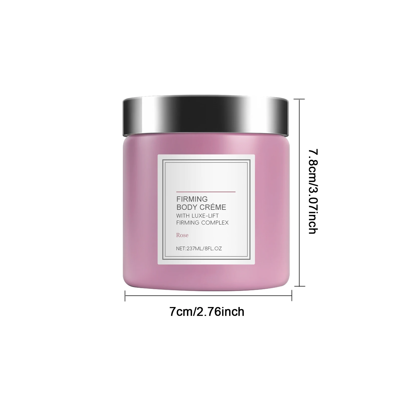 237ml Firming Body Creme Nourish Dry Skin Improve Rough Texture Non‑Sticky Comfortable Body Lotion For Daily Full Body Skin Care