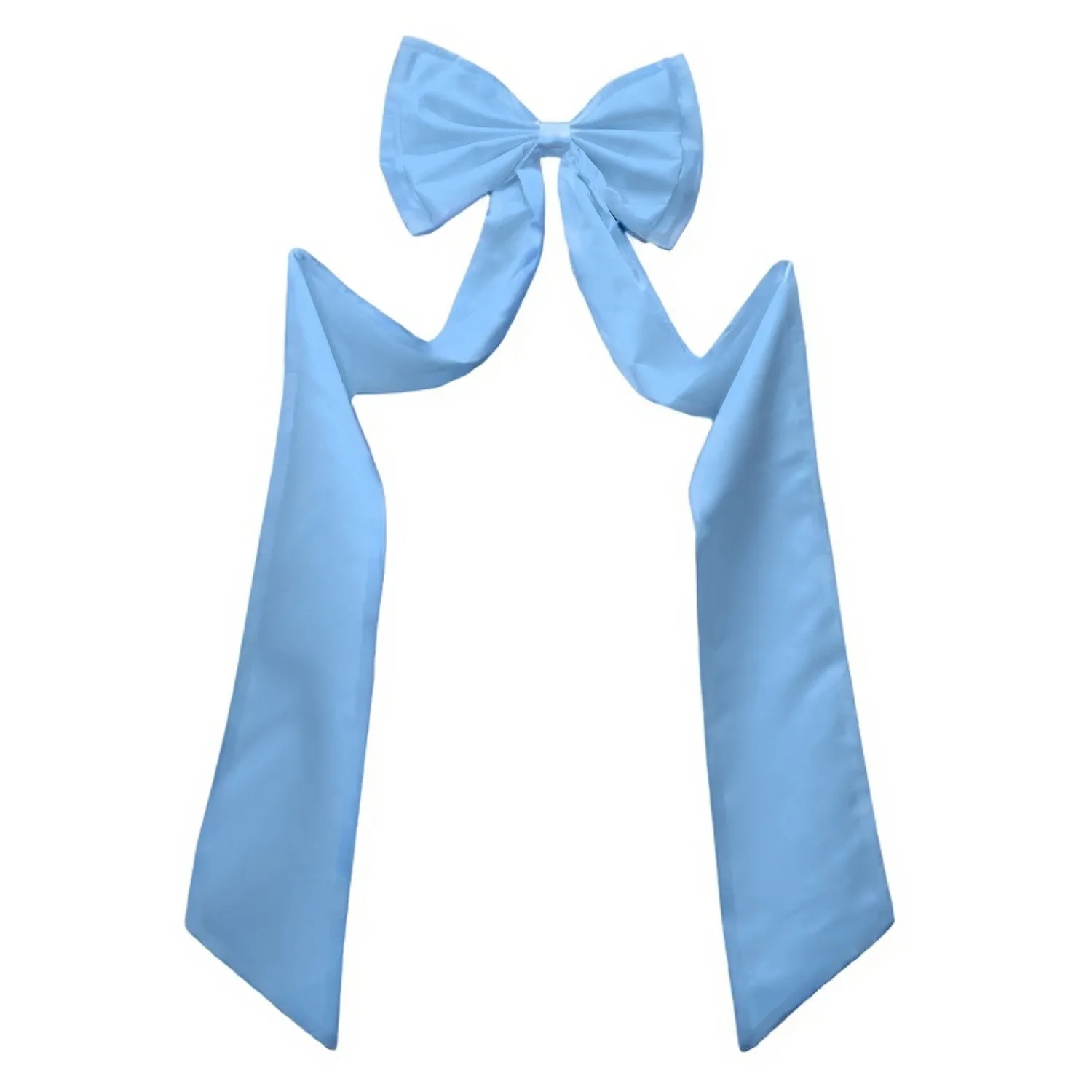 Satynowy tren ślubny z kokardą, odpinany dodatek do sesji zdjęciowych, na przyjęcie, ślub, akcesoria ślubne