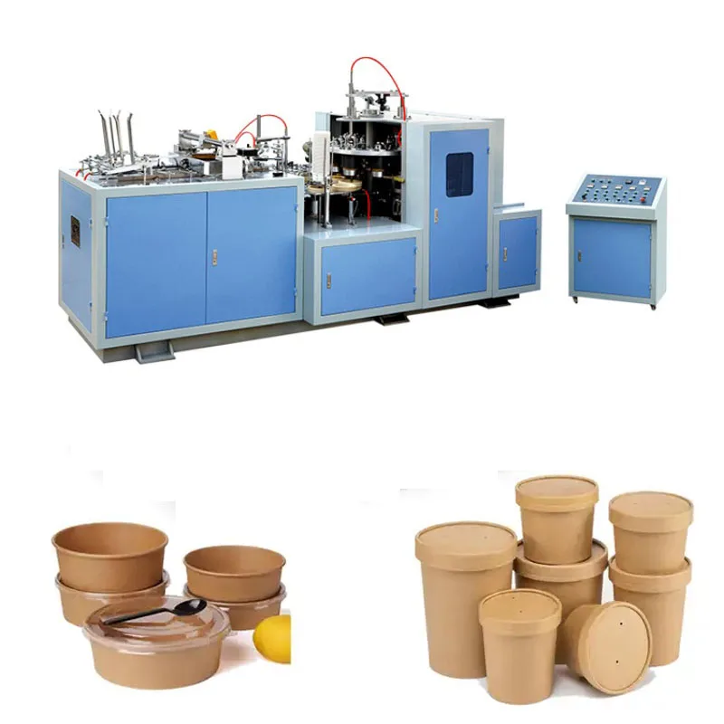 

High Efficiency High Speed Automatic Ultrasonic Hot Coffee Single Double Coated Paper Cup Paper Bowl Forming Making Machine