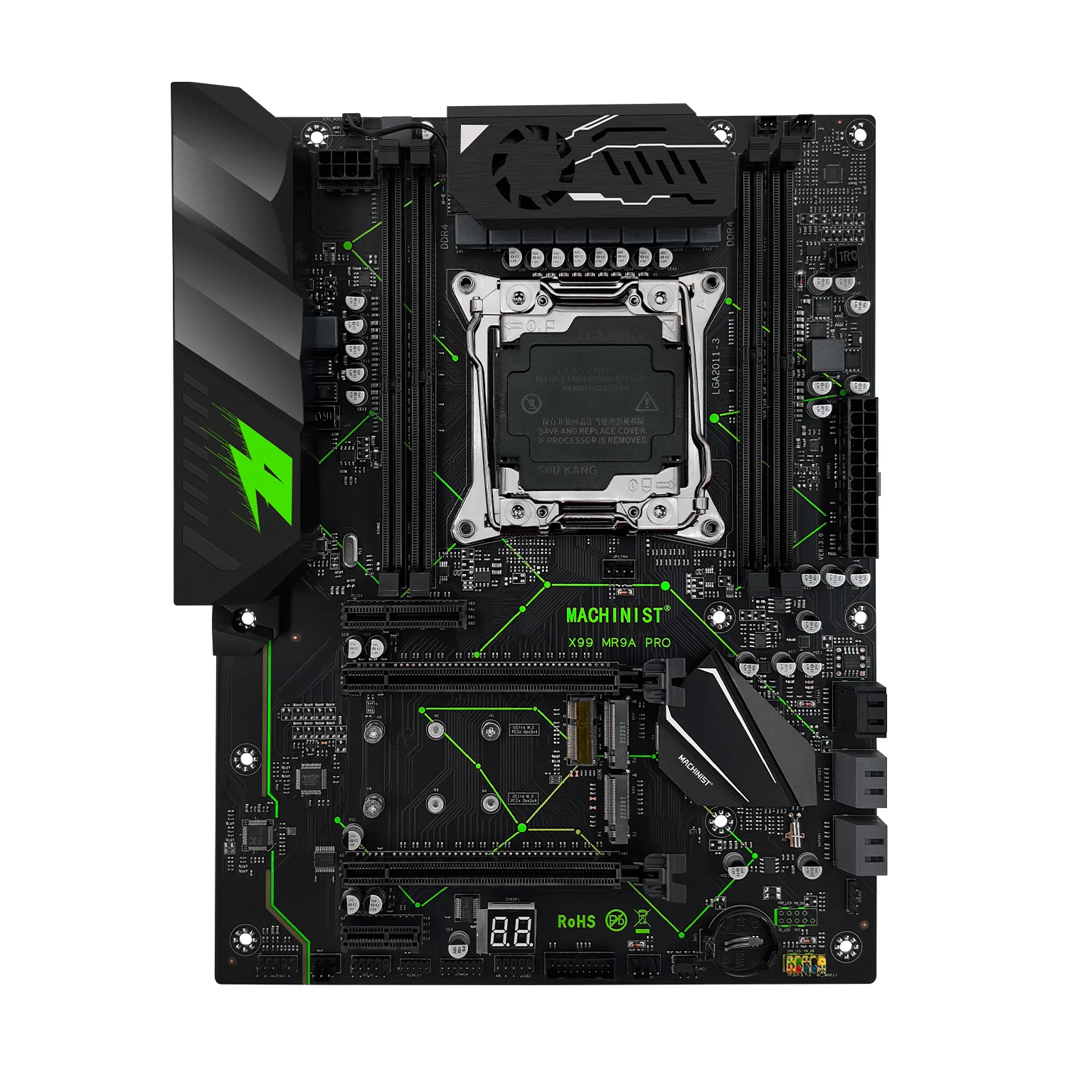 MACHINIST MR9A PRO X99 Motherboard Combo TPM 2.0 Interface Xeon E5