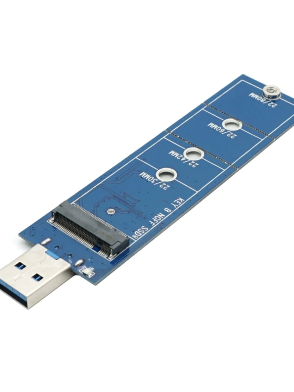 

NGFF M.2 interface solid state hard disk TO USB3.0 mobile hard disk adapter Bkey ASM1153E