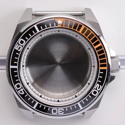 Modified Seiko Samurai Mod 43.8mm Watch Cases parts Stainless Steel Sapphire Glass For Seiko NH35 NH36 NH38 Movement Hot Sale