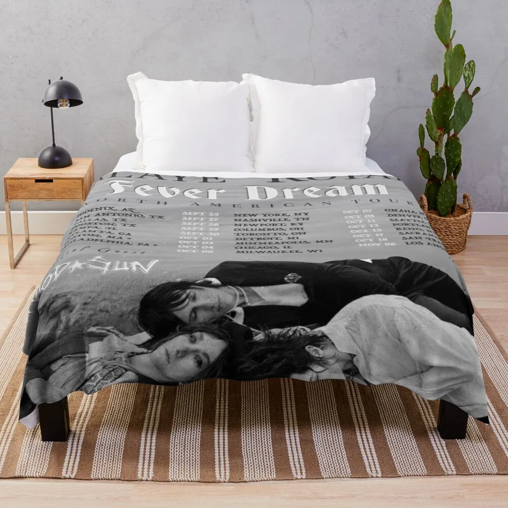 palaye royale fever dream tour design Throw Blanket Vintage Blanket Luxury Brand Blanket