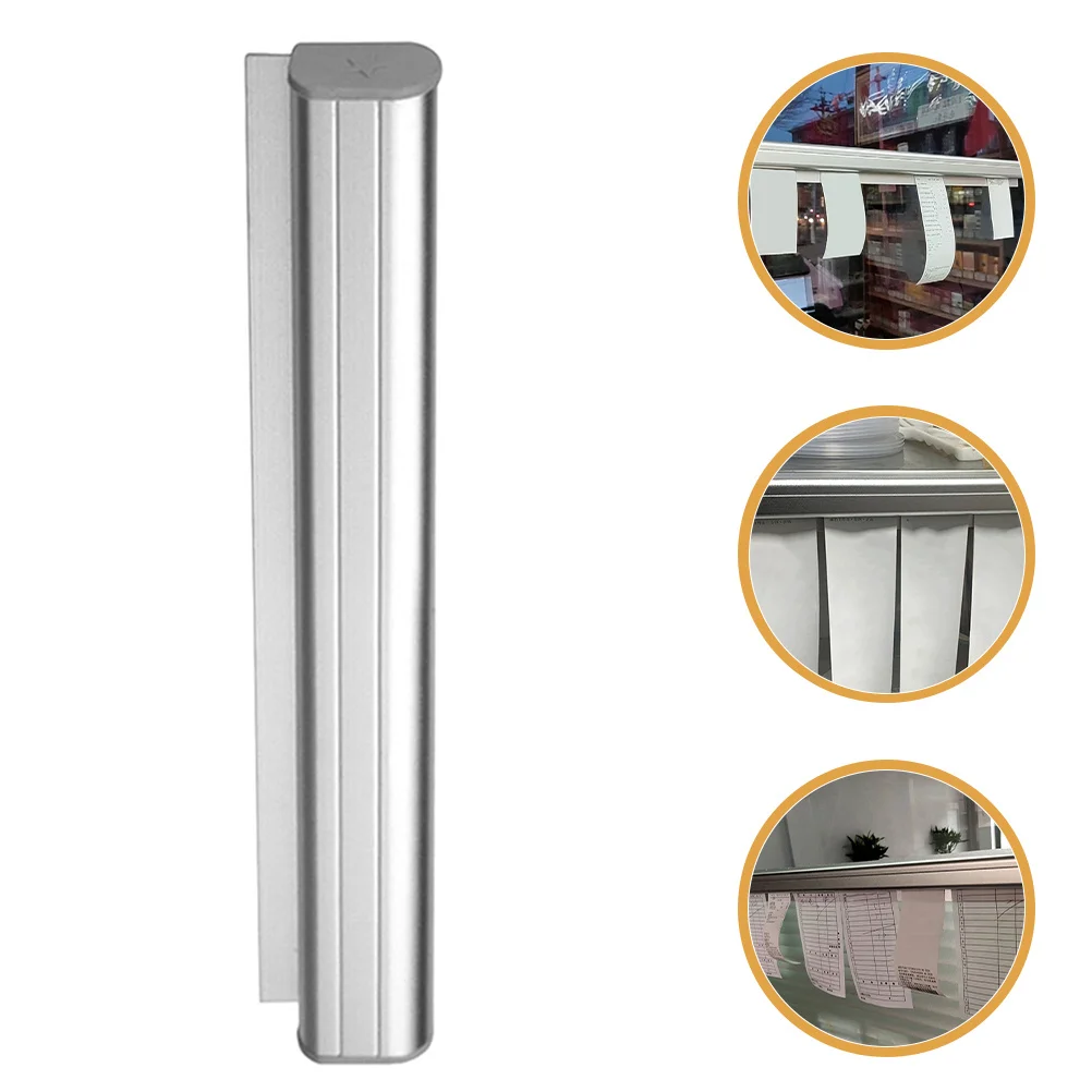 الألومنيوم الطلب الرف الفضة الشريحة تحقق استلام حامل مطعم المطبخ مكتب مقهى إدارة الغذاء الطلب السكك الحديدية #1