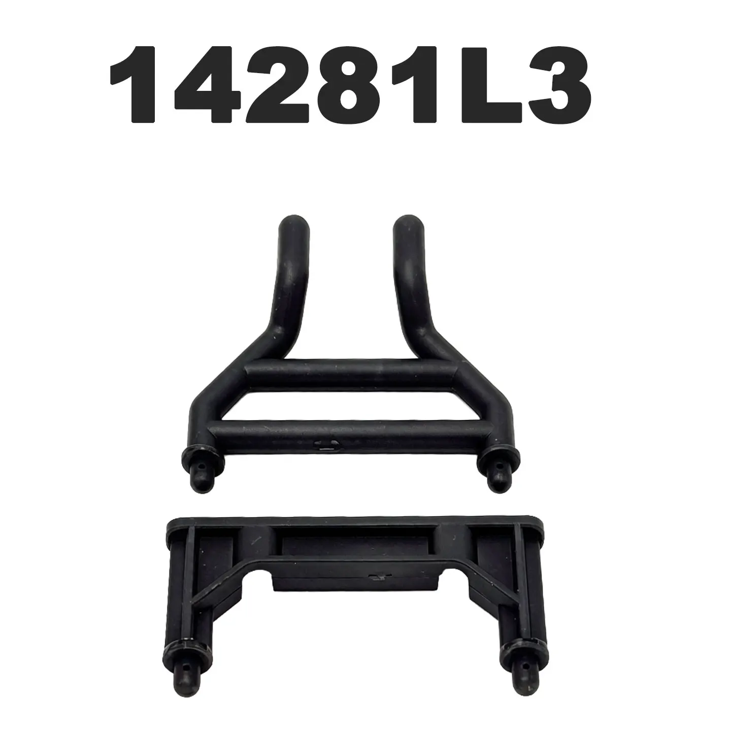 MJX RC Hyper Go RC-Autoteile für 14304, modifizierte Zubehörteile, Karosserie und Karosserieumbau, Reifen, Vorder- und Hinterkollisionsprotektoren – Detail 5