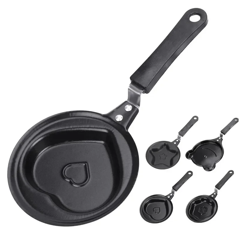 Mini Pancake Maker Breakfast Pot Egg Cake Flip Omelette Mold Non-Stick Frying Pan For Home Kitchen