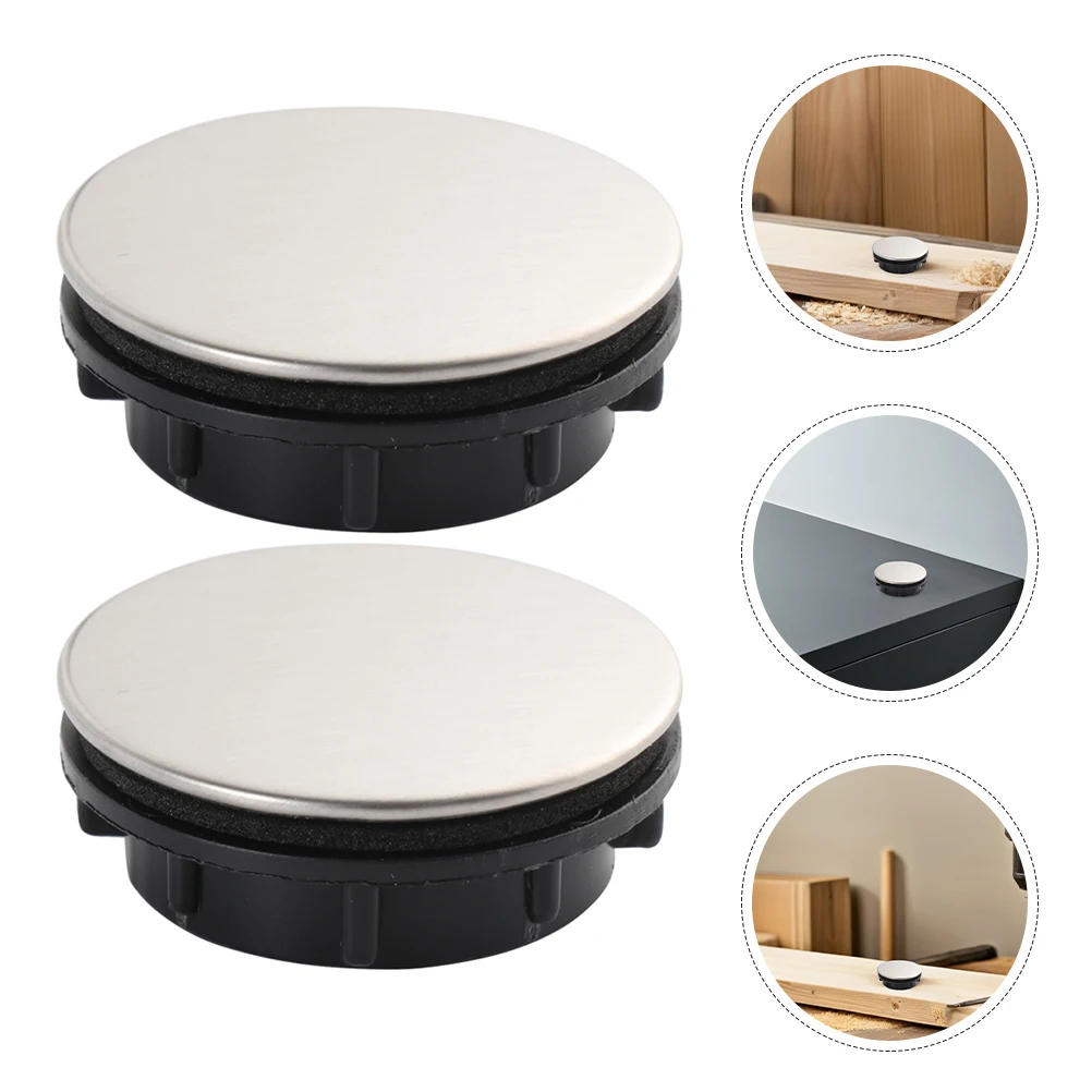 

5pcs Sink Hole Covers Stainless Steel Durable Kitchen Faucet Accessories Easy Install Decorative Bathroom Soap for Sink