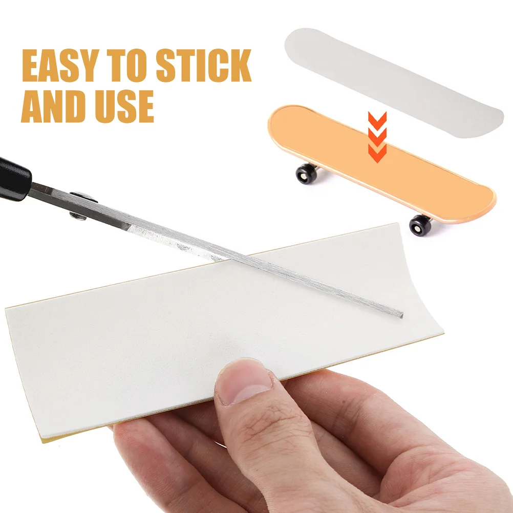 5Pcs Anti Slip Grip Tape Hohe Rebound Schaum Weiche Matte Finger Skateboard Zubehör Langlebig Rutschfeste Band